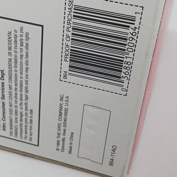 1995 ERTL Motorized Bumble Ball Train Toy - Picture 6 of 8